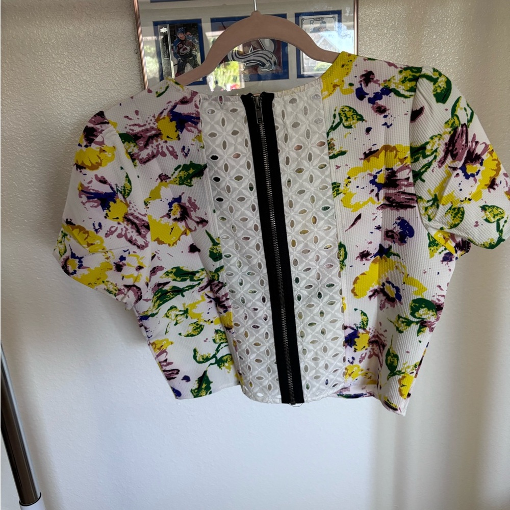 Miss me crop top floral - Picture 4 of 7